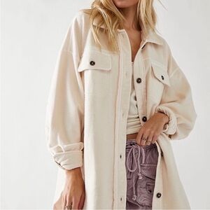 Free People Oversized Boho Festival Ruby Jacket Small